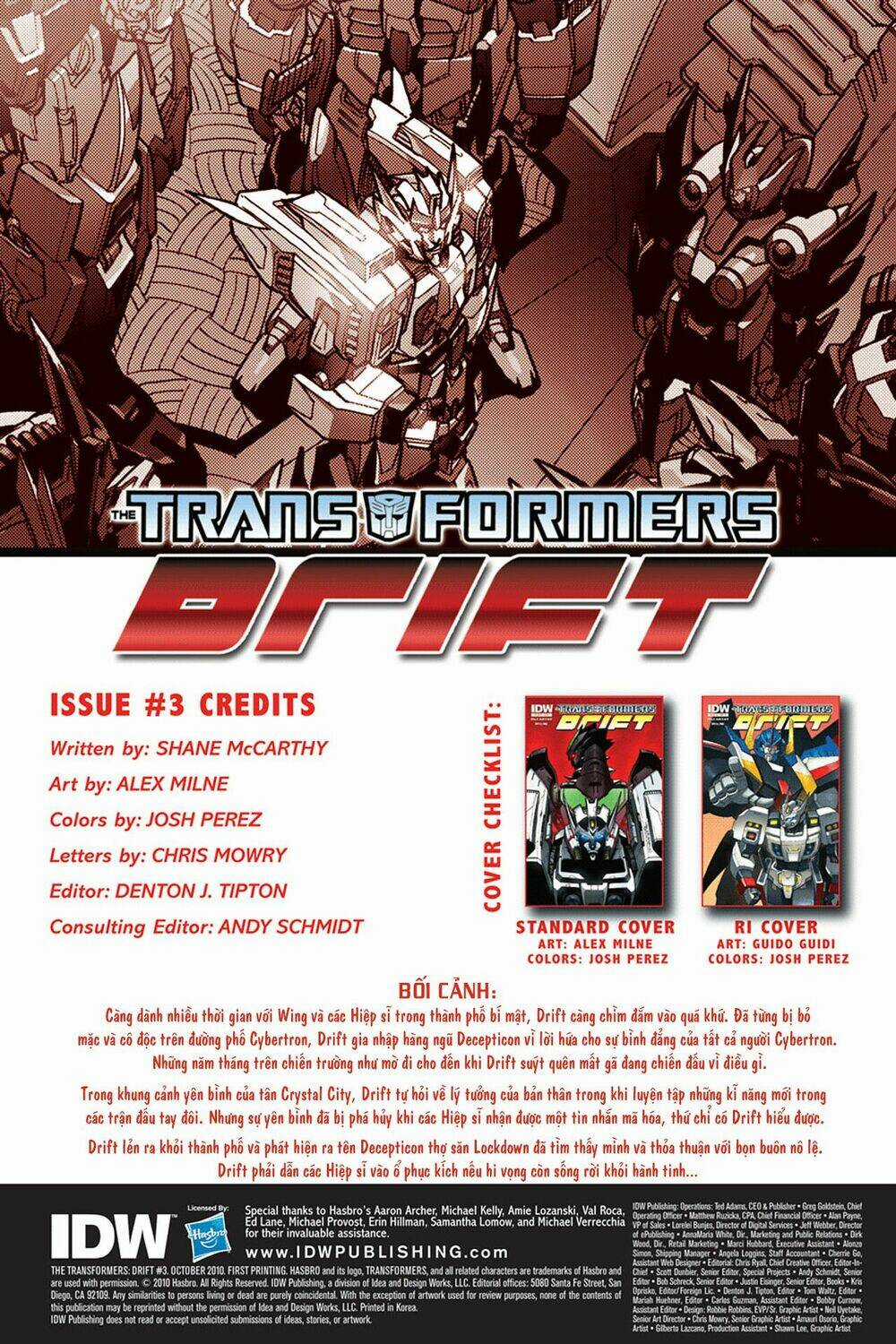 The Transformers: Drift - Chapter 3 - Trang 3