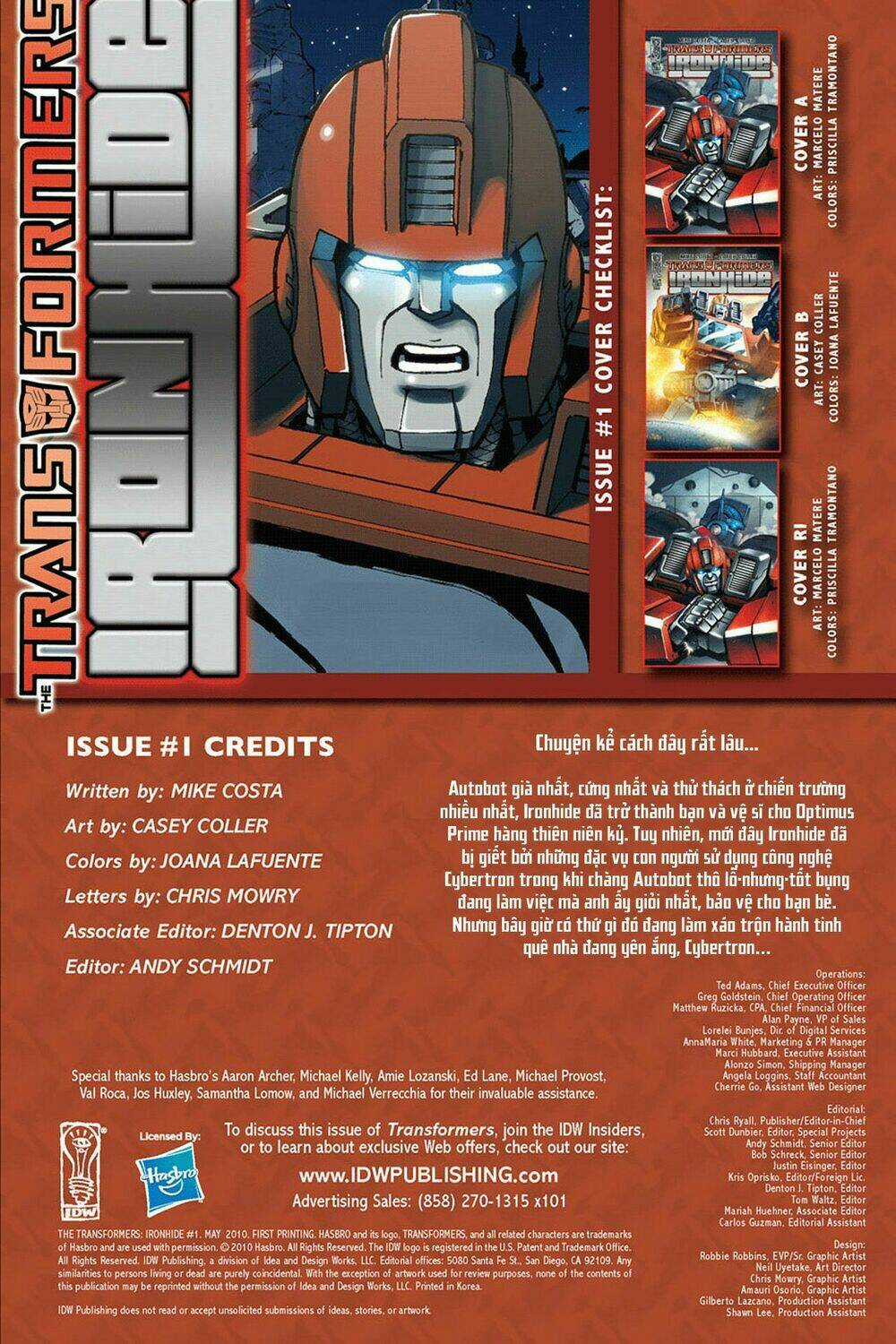 The Transformers: Ironhide - Chapter 1 - Trang 3