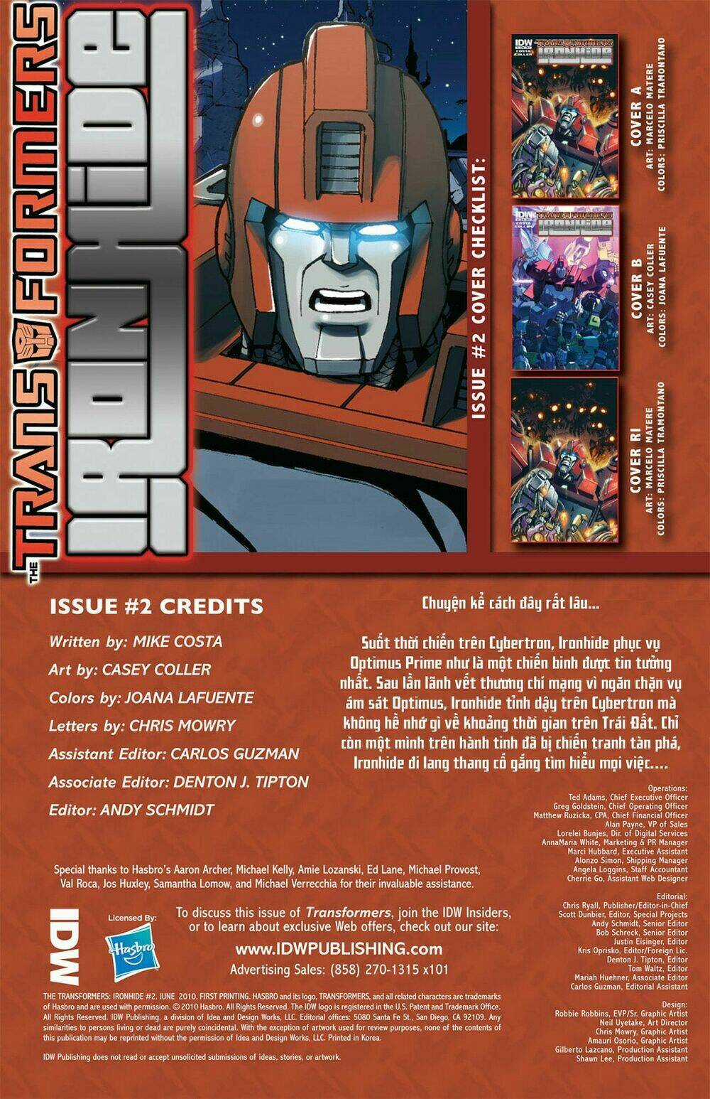 The Transformers: Ironhide - Chapter 2 - Trang 3