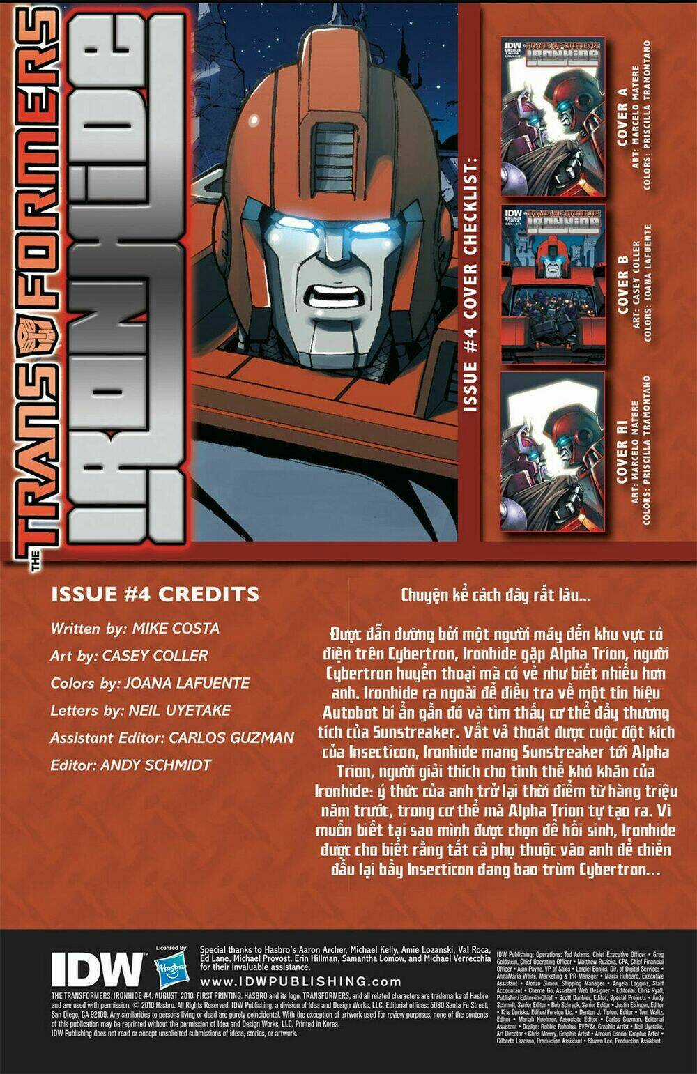 The Transformers: Ironhide - Chapter 4 - Trang 4