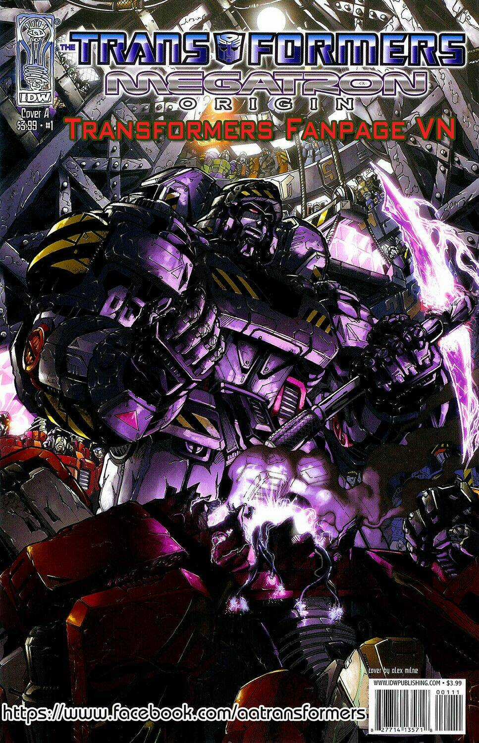 The Transformers: Megatron Origin - Chapter 1 - Trang 1