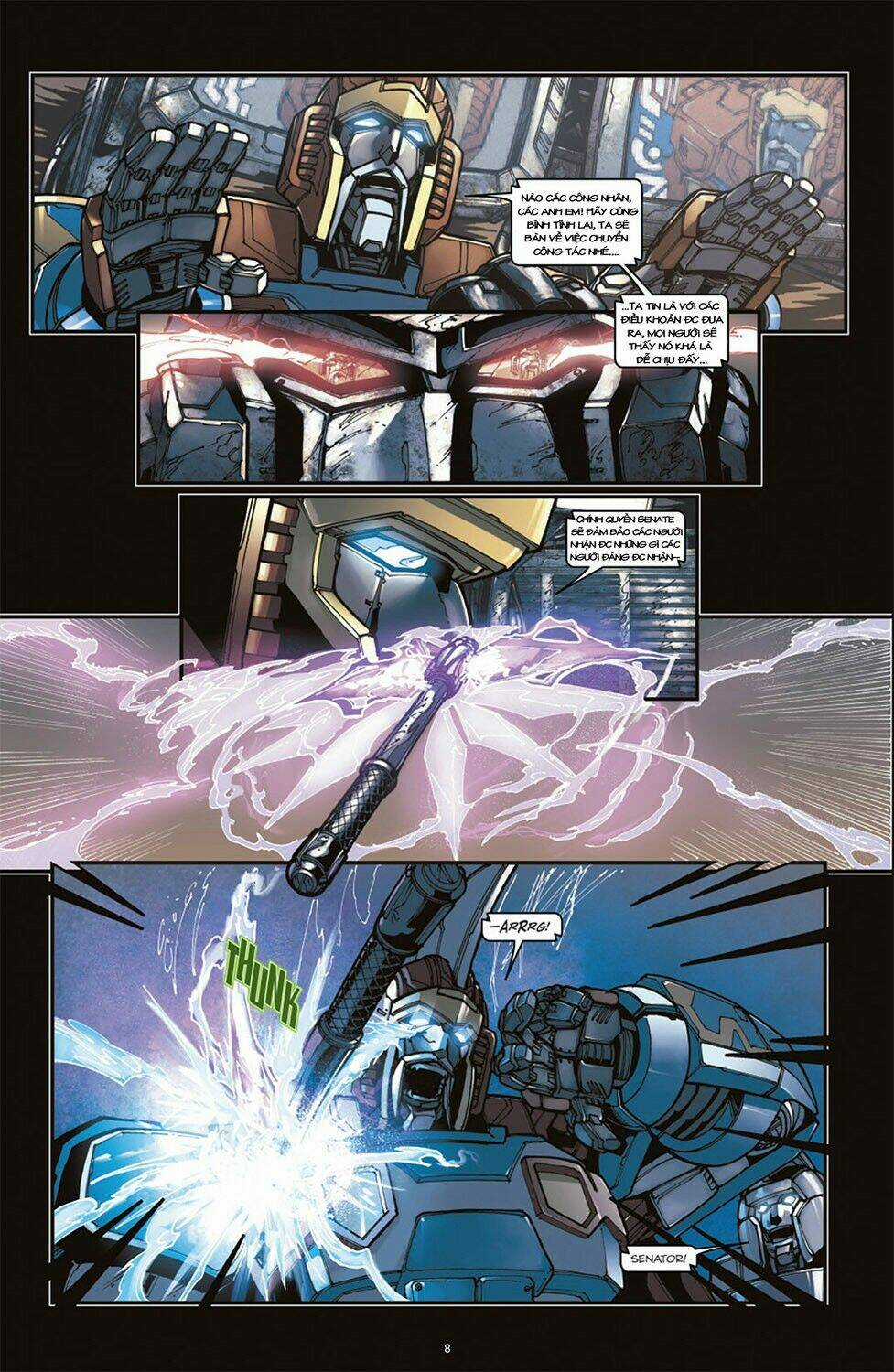 The Transformers: Megatron Origin - Chapter 1 - Trang 12