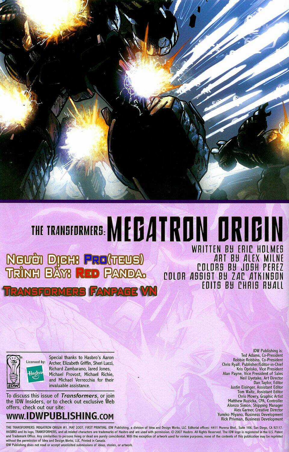 The Transformers: Megatron Origin - Chapter 1 - Trang 4