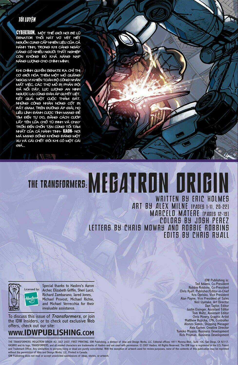The Transformers: Megatron Origin - Chapter 2 - Trang 4