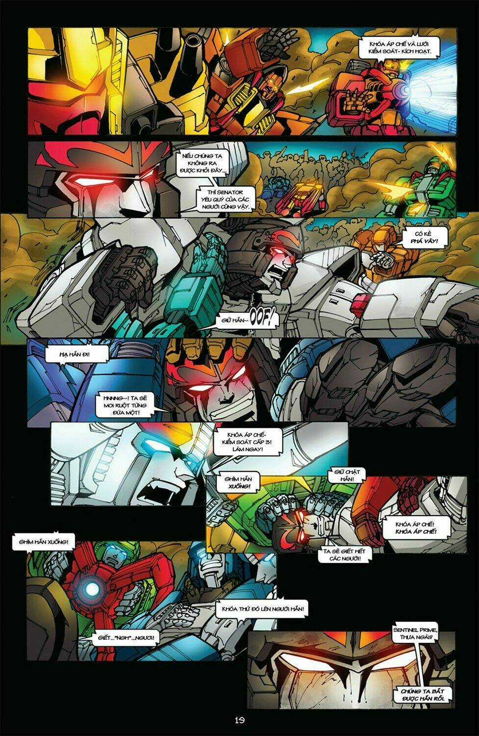 The Transformers: Megatron Origin - Chapter 3 - Trang 22
