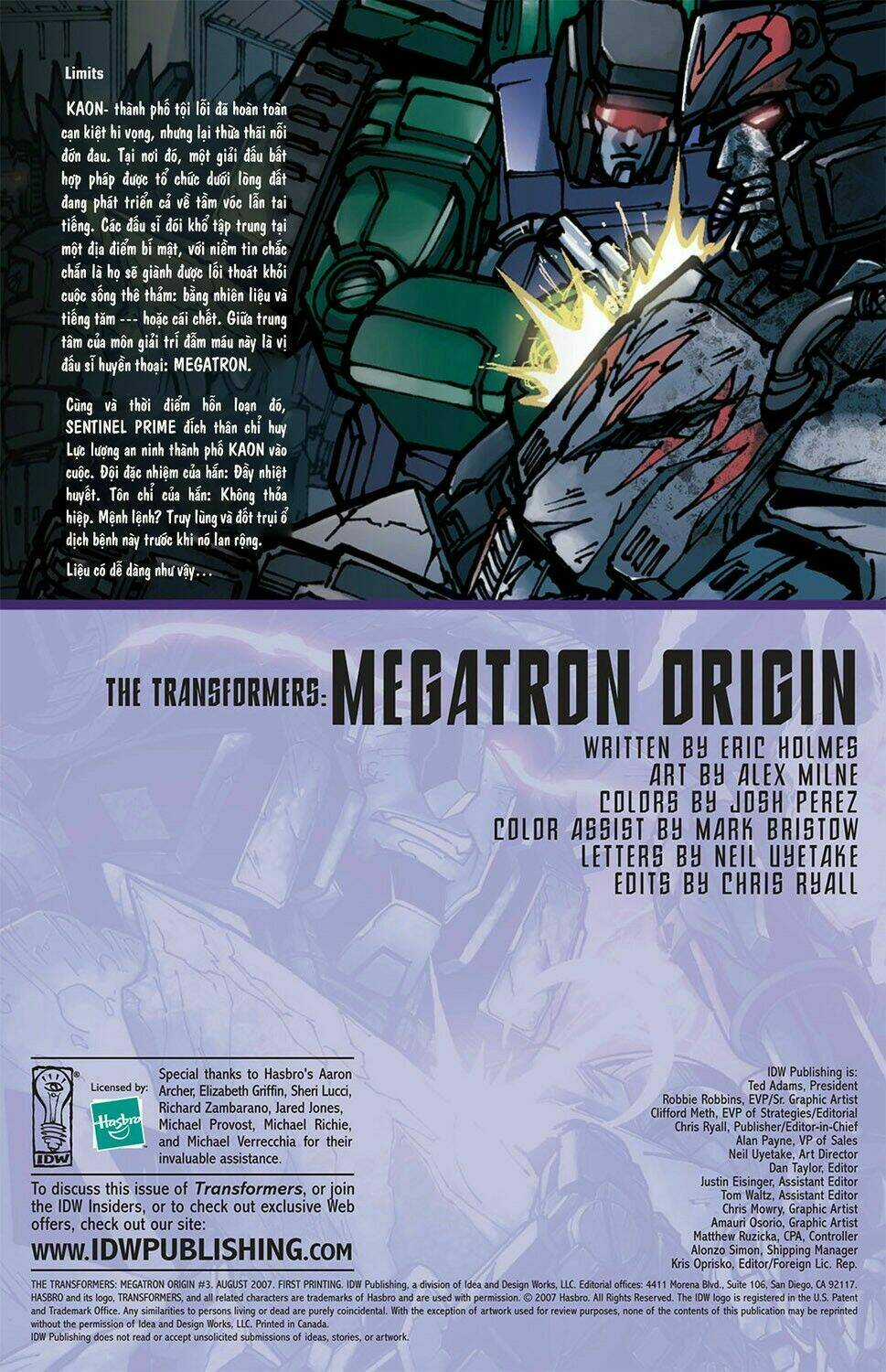 The Transformers: Megatron Origin - Chapter 3 - Trang 4