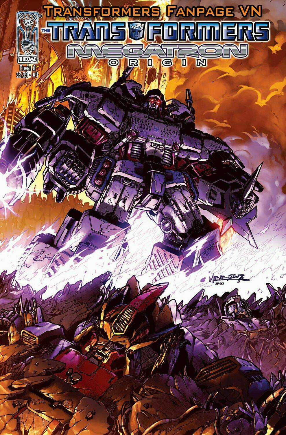 The Transformers: Megatron Origin - Chapter 4 - Trang 1