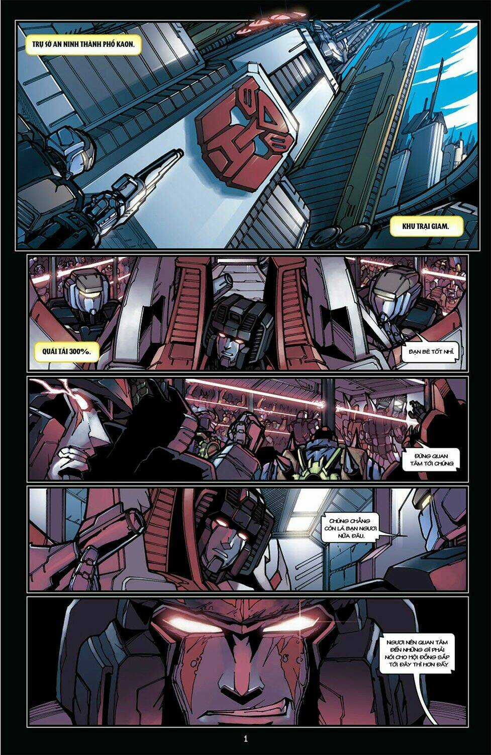 The Transformers: Megatron Origin - Chapter 4 - Trang 5