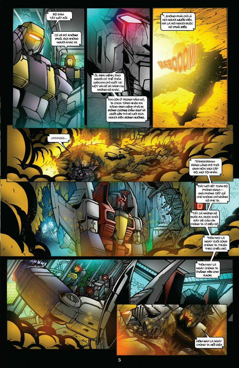 The Transformers: Megatron Origin - Chapter 4 - Trang 9