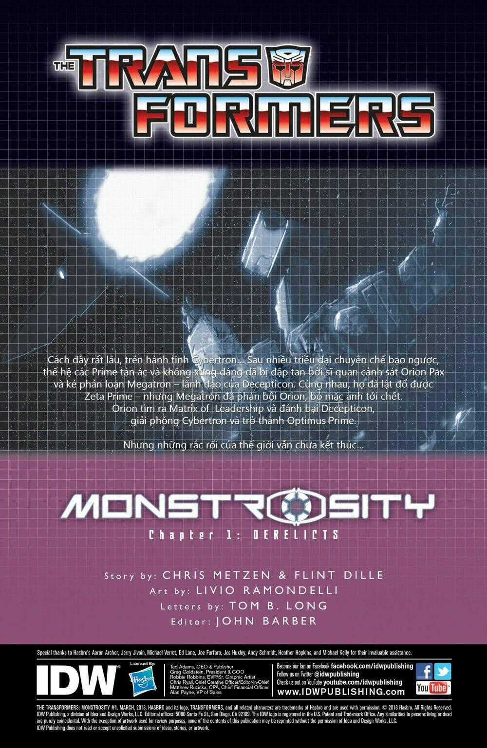 The Transformers: Monstrosity - Chapter 1 - Trang 2