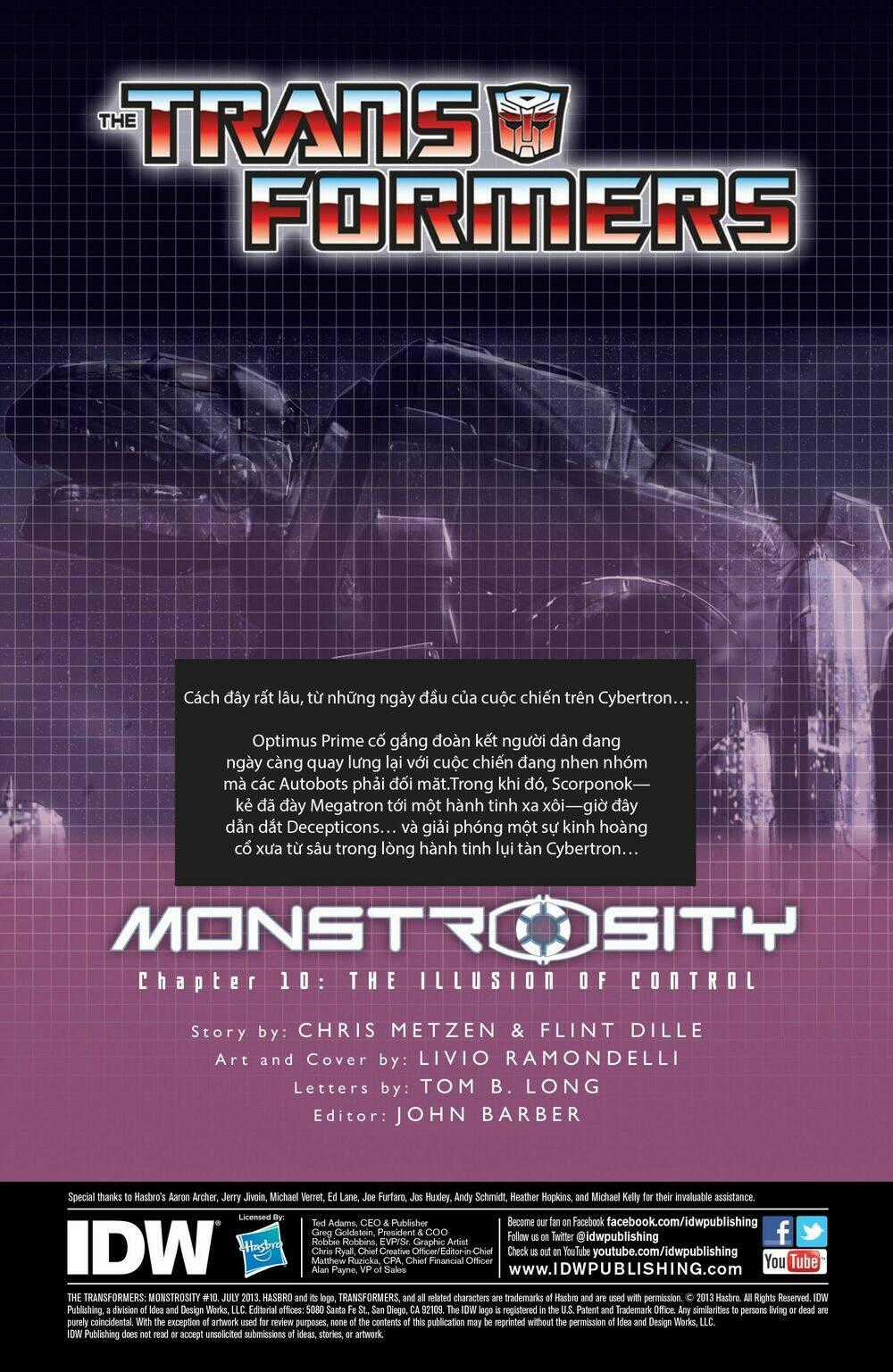 The Transformers: Monstrosity - Chapter 10 - Trang 2