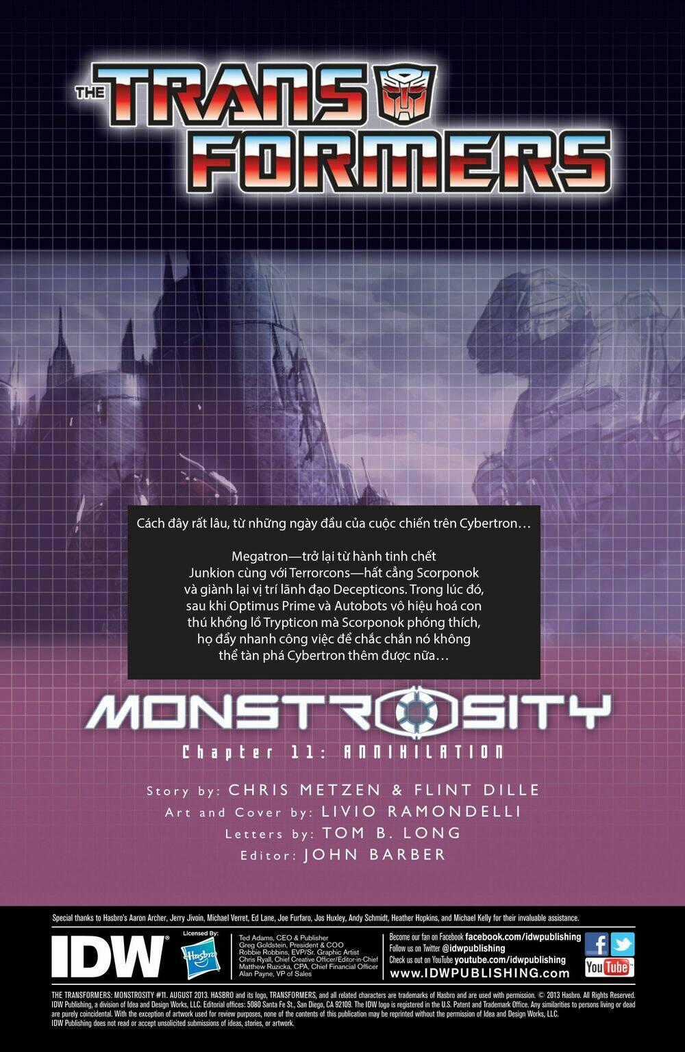 The Transformers: Monstrosity - Chapter 11 - Trang 2