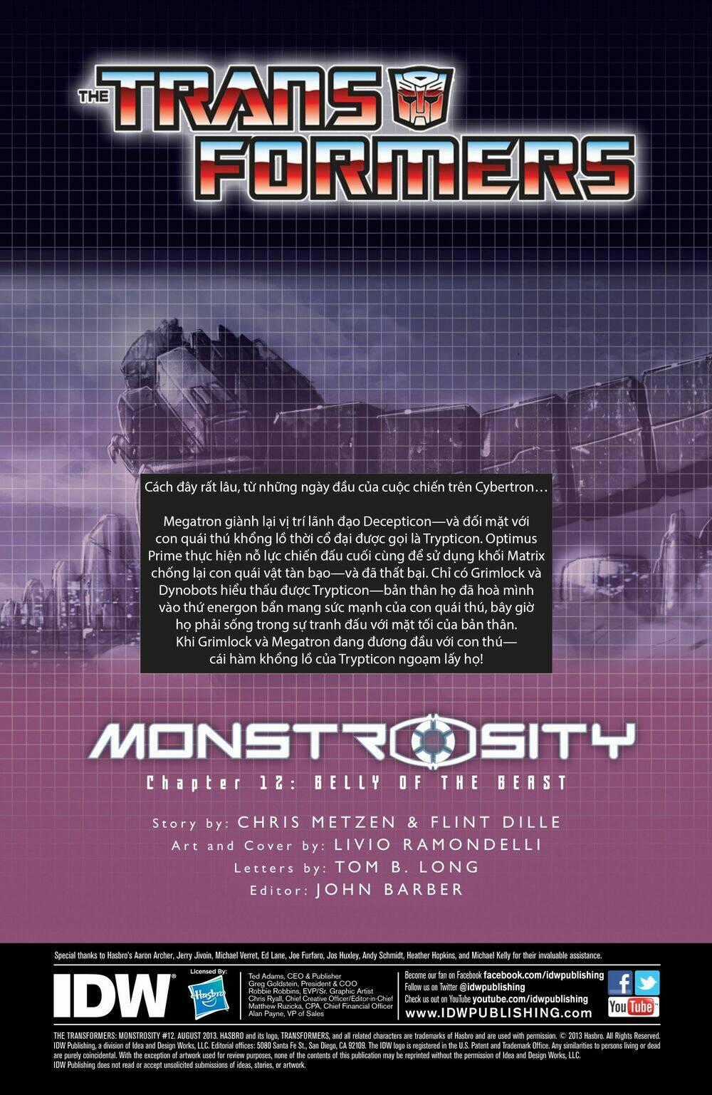 The Transformers: Monstrosity - Chapter 12 - Trang 2