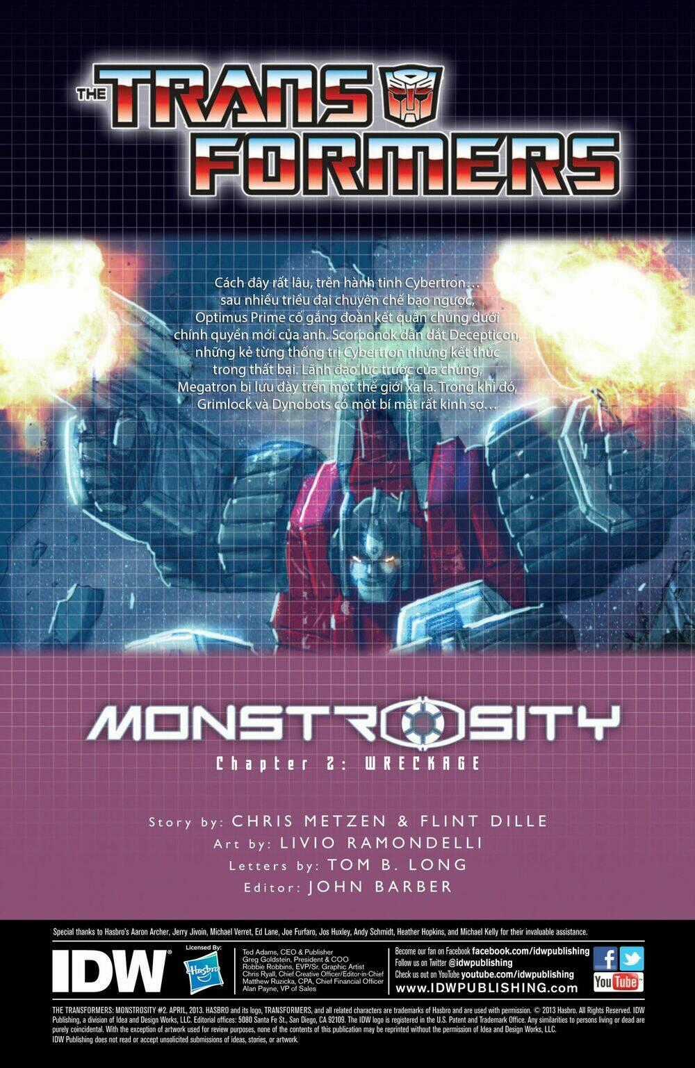 The Transformers: Monstrosity - Chapter 2 - Trang 2