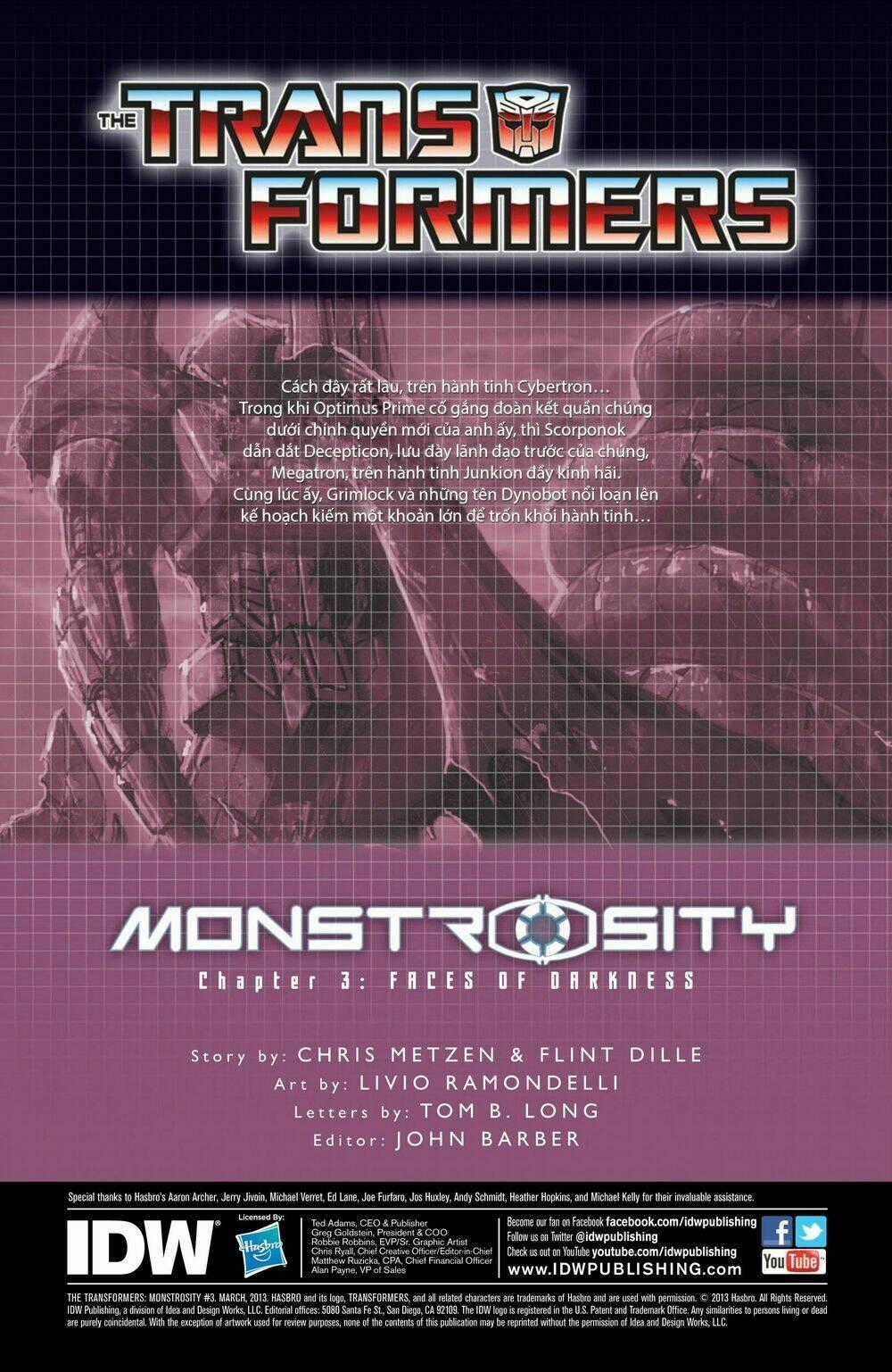 The Transformers: Monstrosity - Chapter 3 - Trang 2