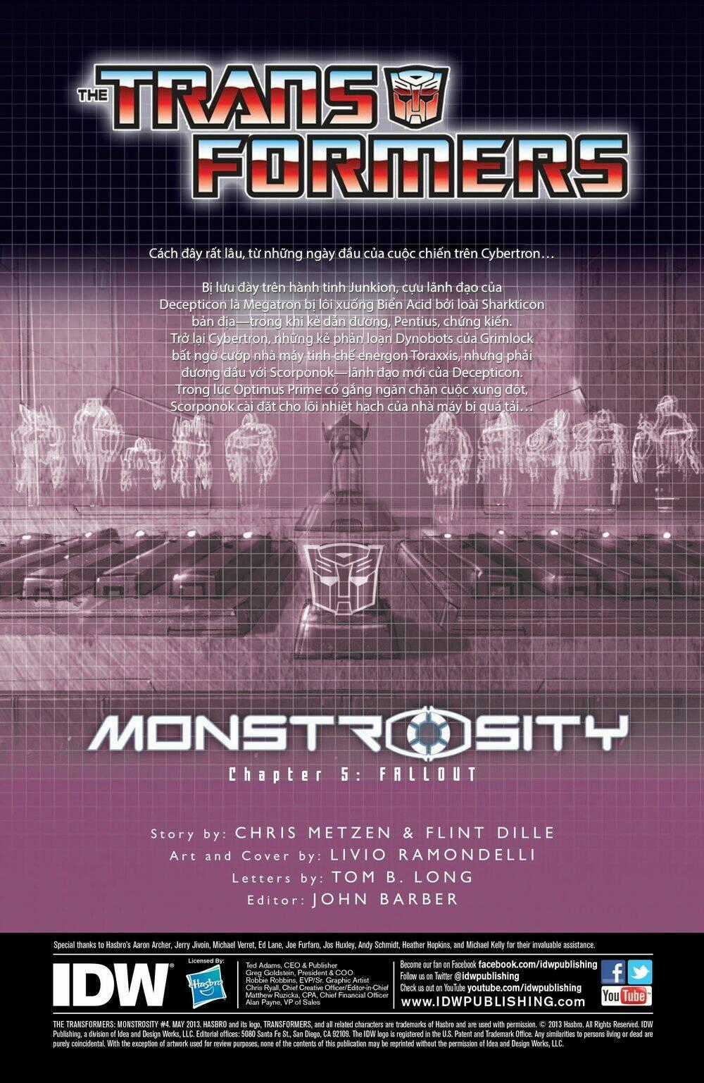 The Transformers: Monstrosity - Chapter 5 - Trang 2