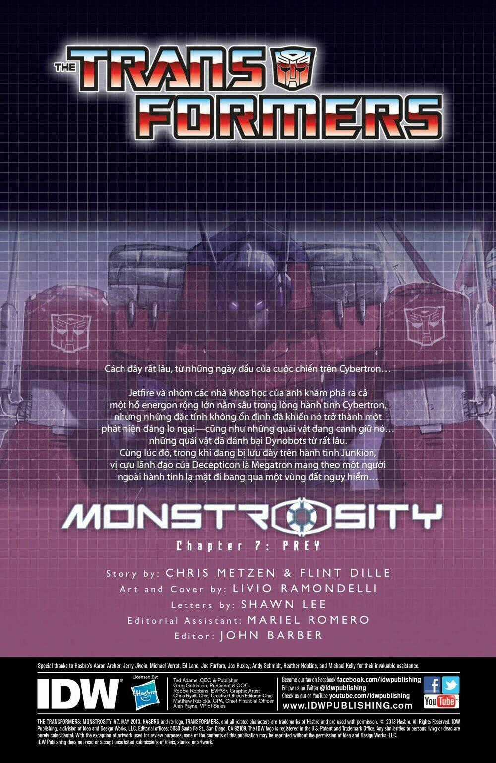 The Transformers: Monstrosity - Chapter 7 - Trang 2