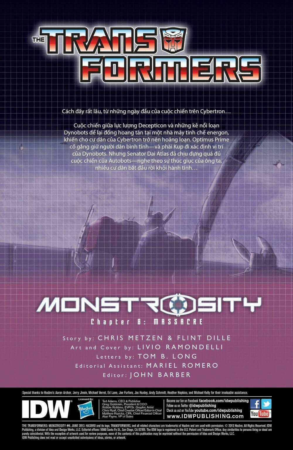 The Transformers: Monstrosity - Chapter 8 - Trang 2