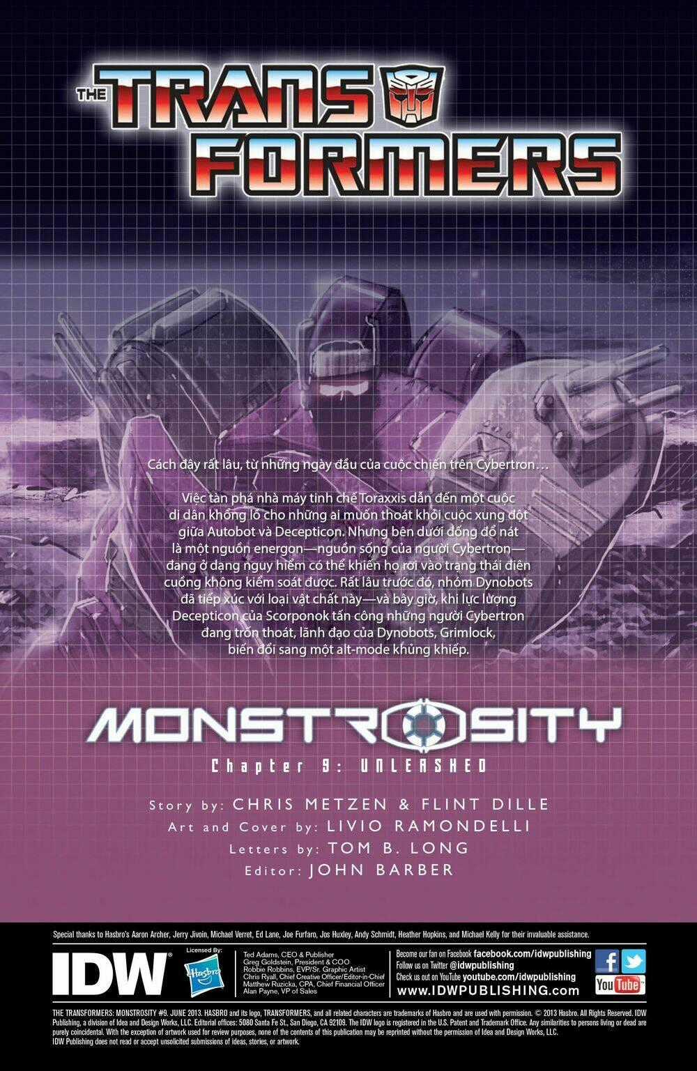 The Transformers: Monstrosity - Chapter 9 - Trang 2