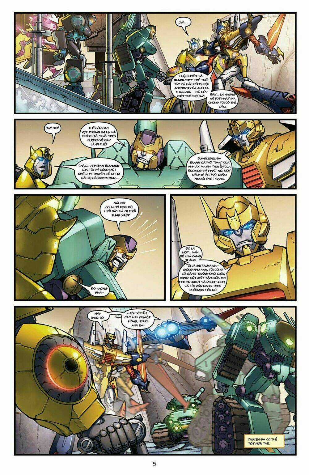 The Transformers: Robots In Disguise - Chapter 1 - Trang 10