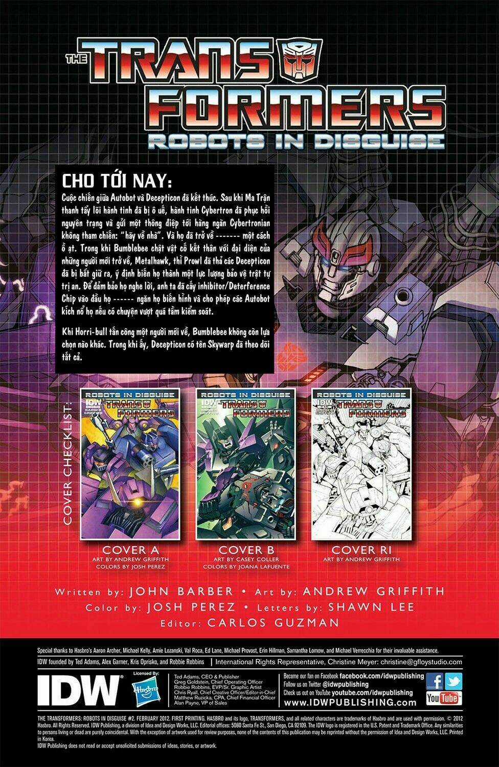 The Transformers: Robots In Disguise - Chapter 2 - Trang 4