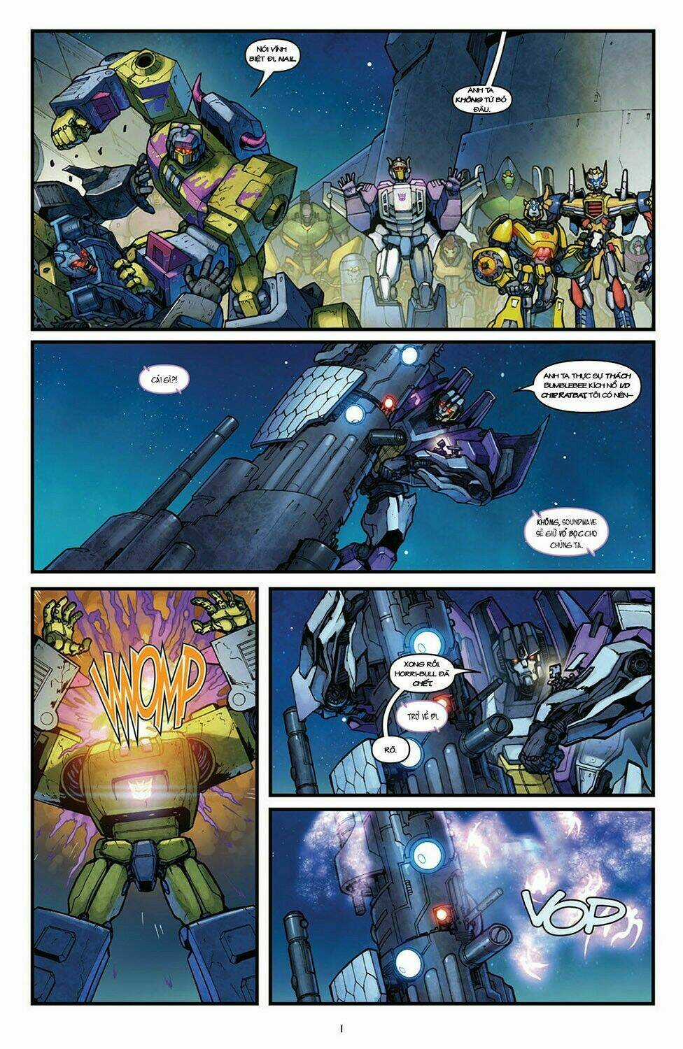 The Transformers: Robots In Disguise - Chapter 2 - Trang 5