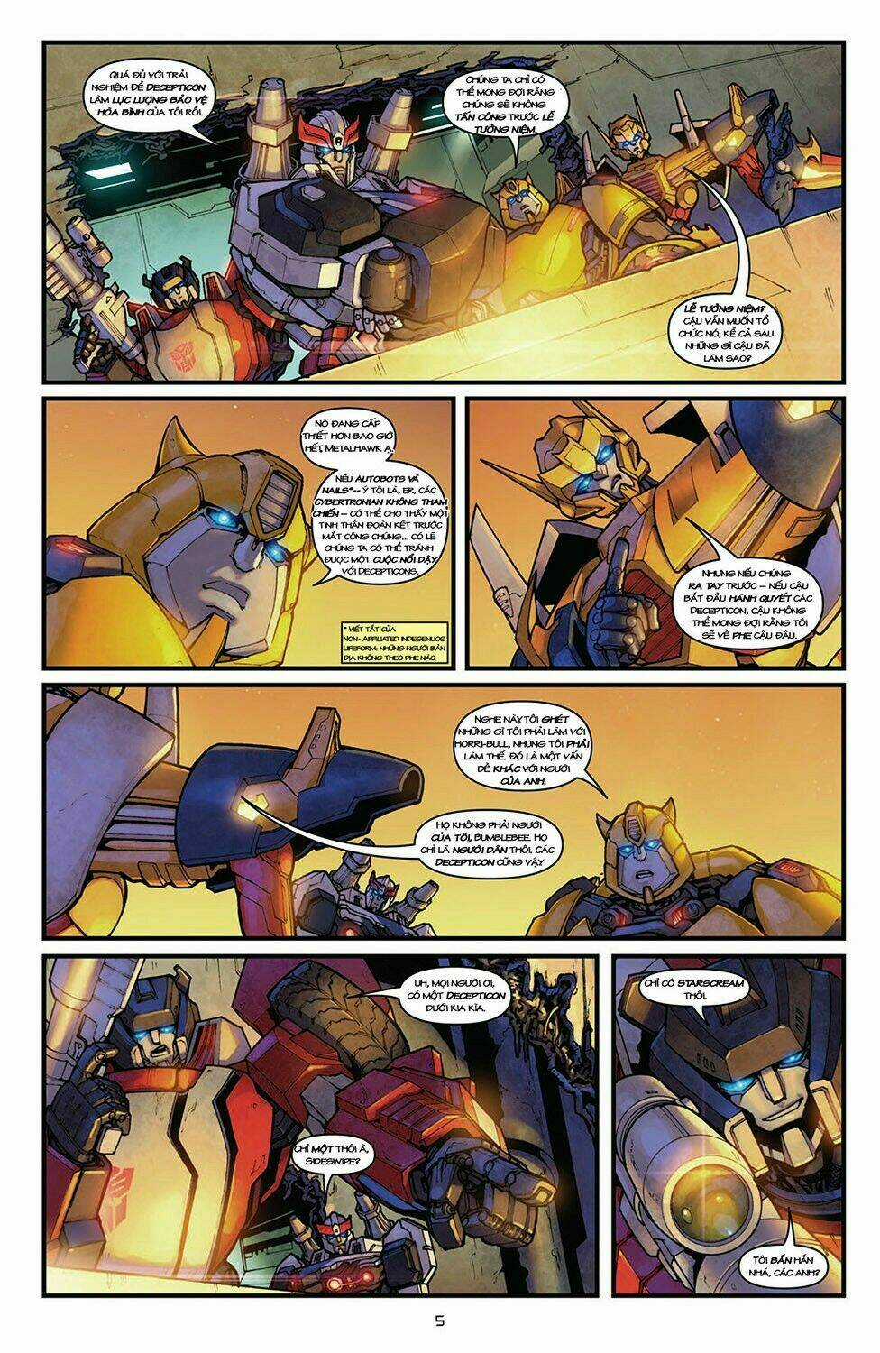 The Transformers: Robots In Disguise - Chapter 2 - Trang 8
