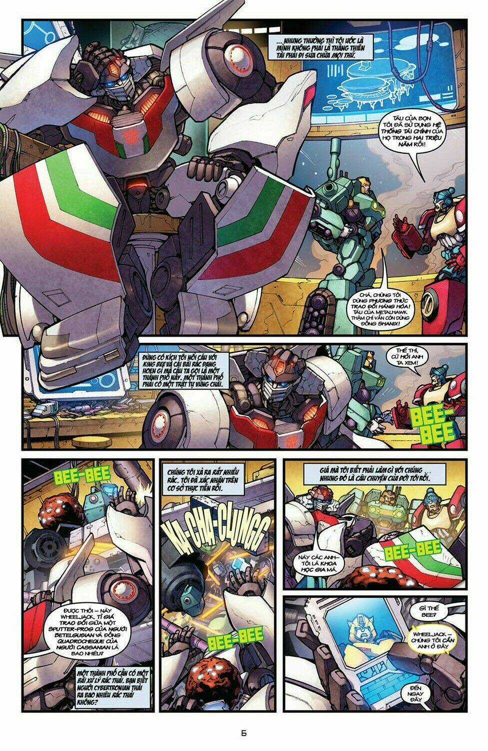 The Transformers: Robots In Disguise - Chapter 3 - Trang 9