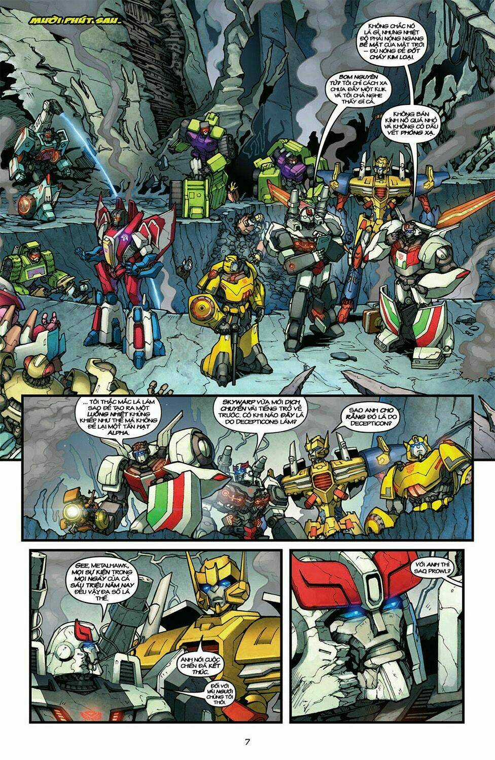 The Transformers: Robots In Disguise - Chapter 3 - Trang 10
