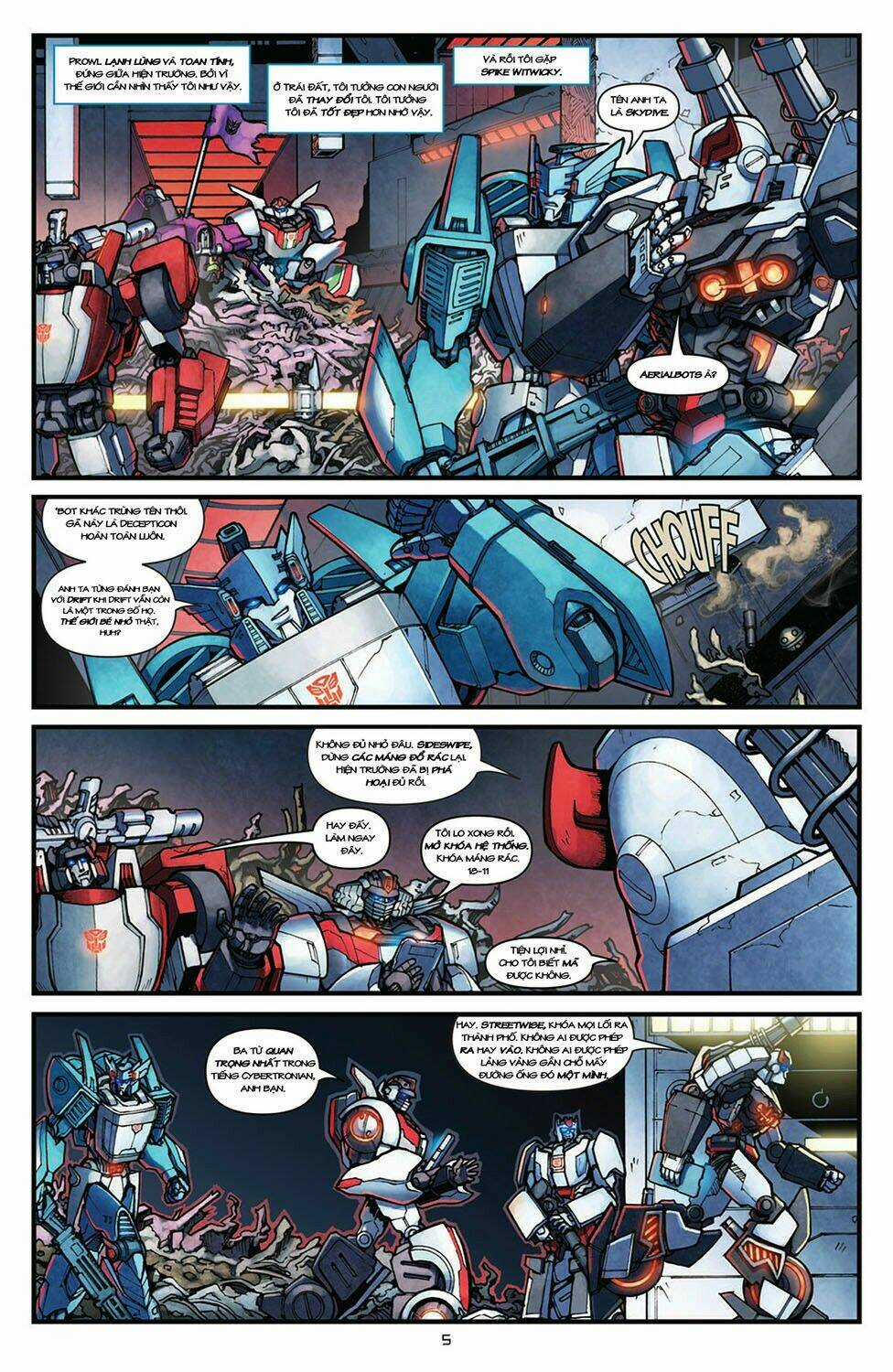 The Transformers: Robots In Disguise - Chapter 4 - Trang 8