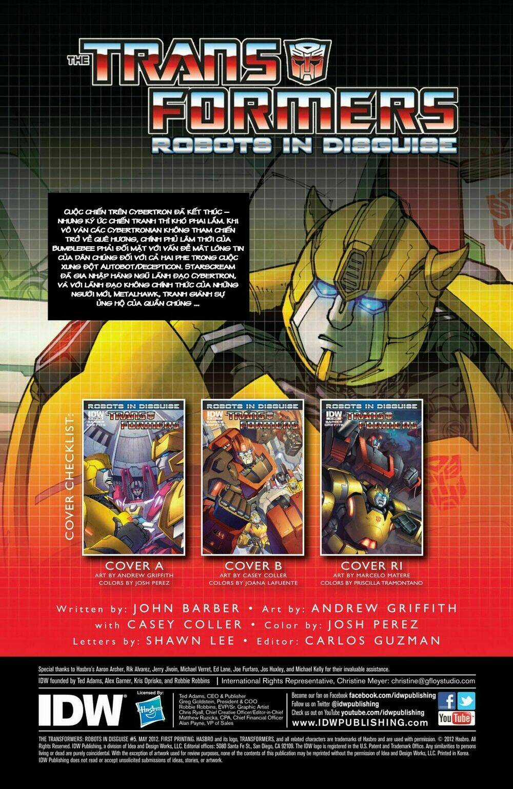 The Transformers: Robots In Disguise - Chapter 5 - Trang 4