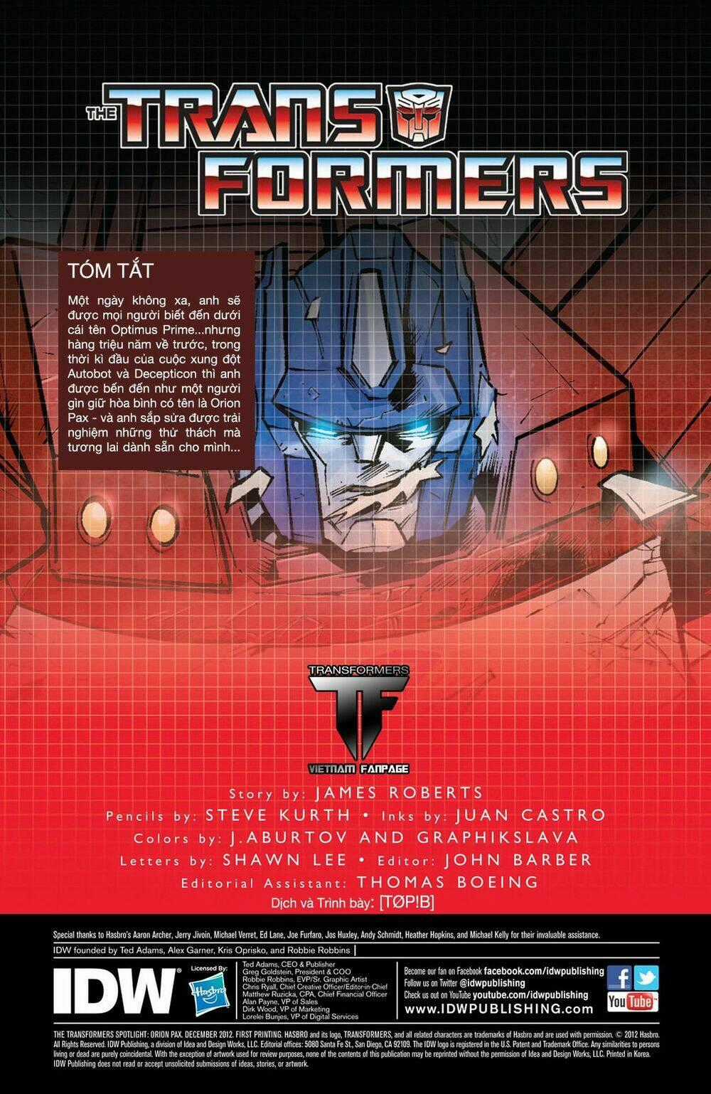 The Transformers Spotlight - Chapter 4 - Trang 2