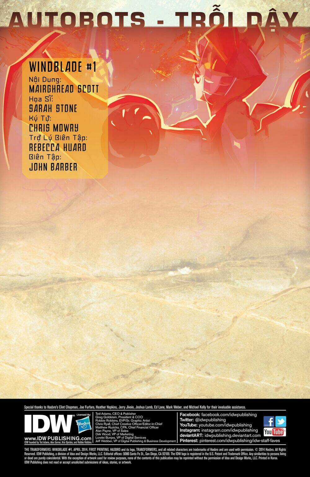 The Transformers: Windblade - Chapter 1 - Trang 3