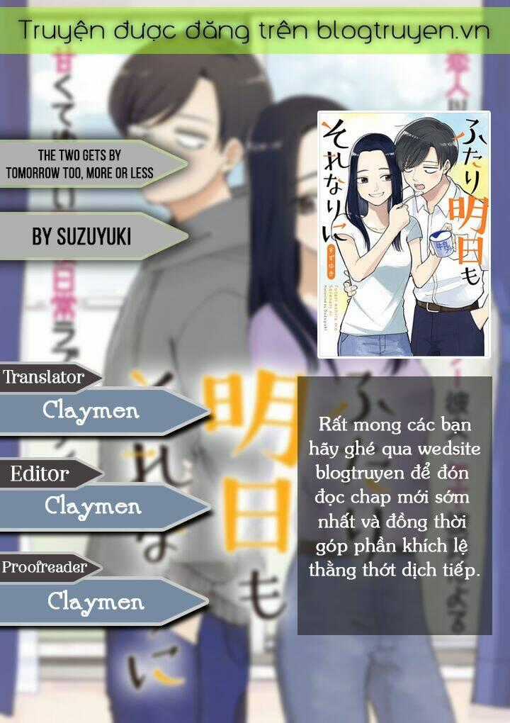 The Two Gets By Tomorrow Too, More Or Less. - Chapter 8 - Trang 1