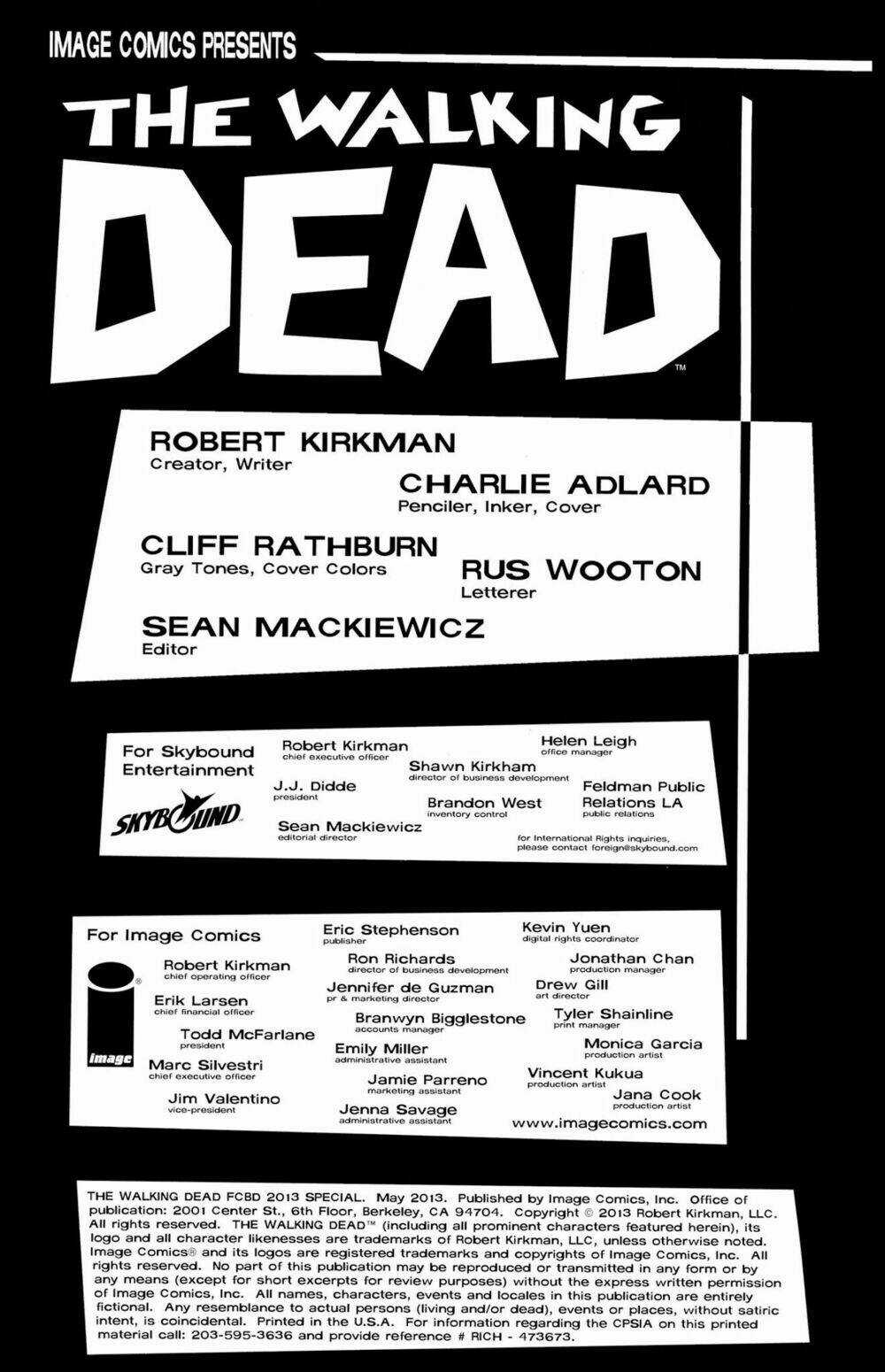 THE WALKING DEAD SPECIAL - Chapter 1 - Trang 3