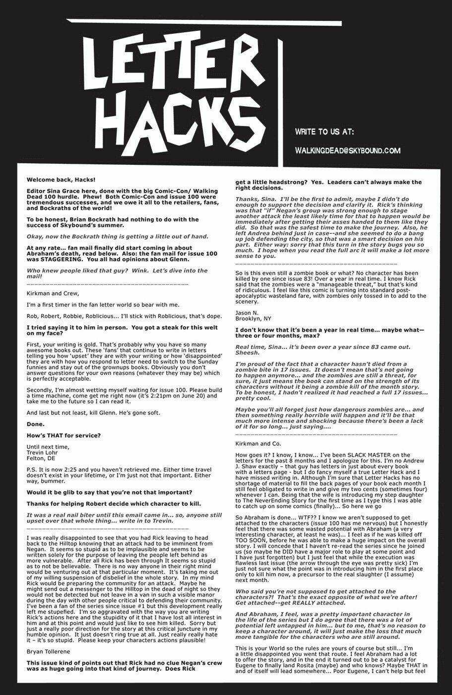 The Walking Dead - Chapter 101 - Trang 25