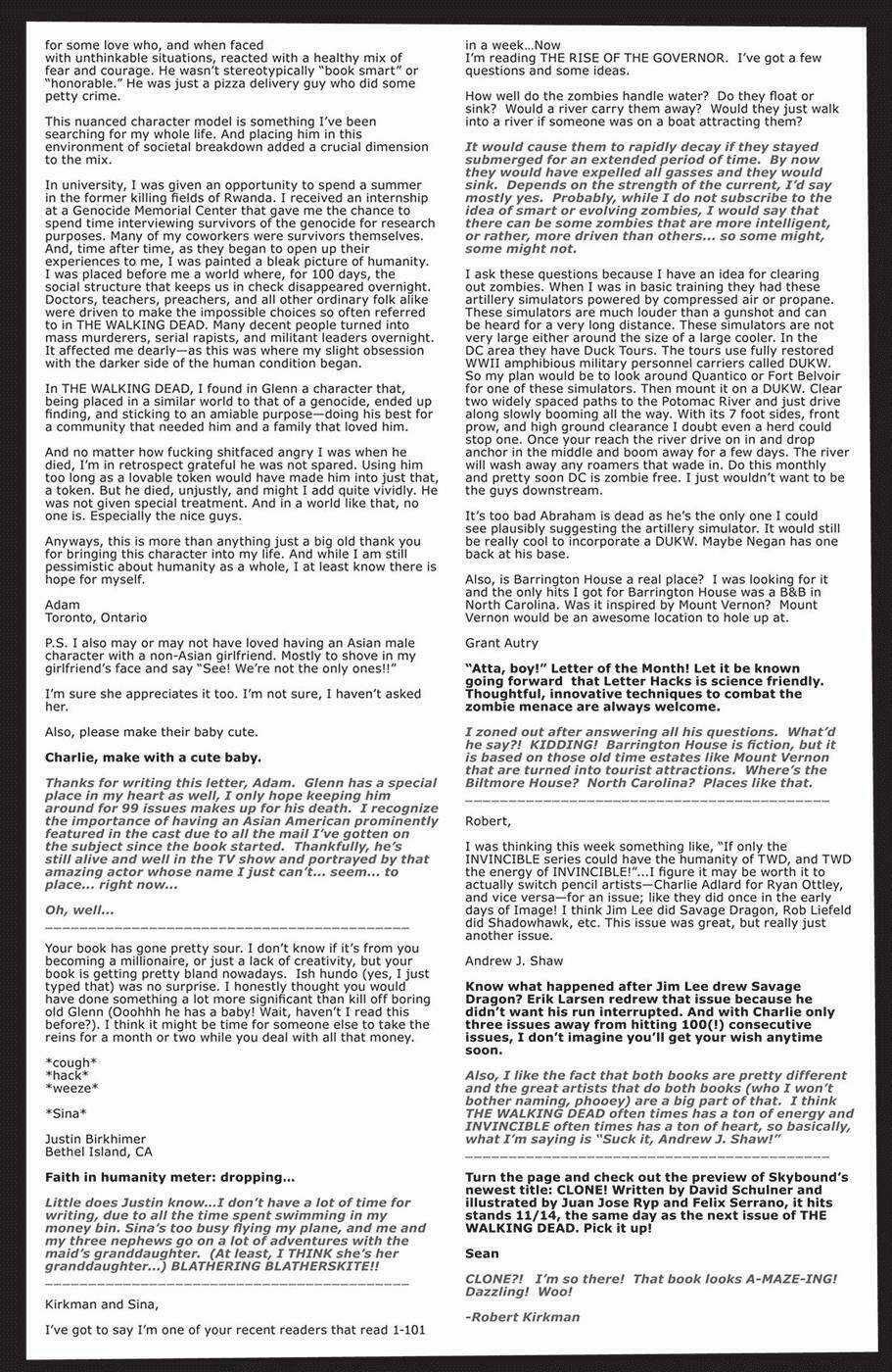 The Walking Dead - Chapter 103 - Trang 29