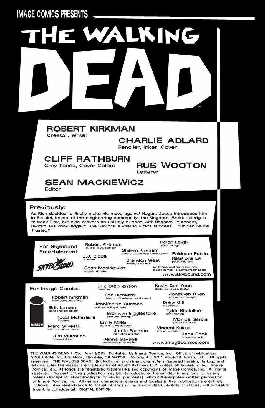 The Walking Dead - Chapter 109 - Trang 3