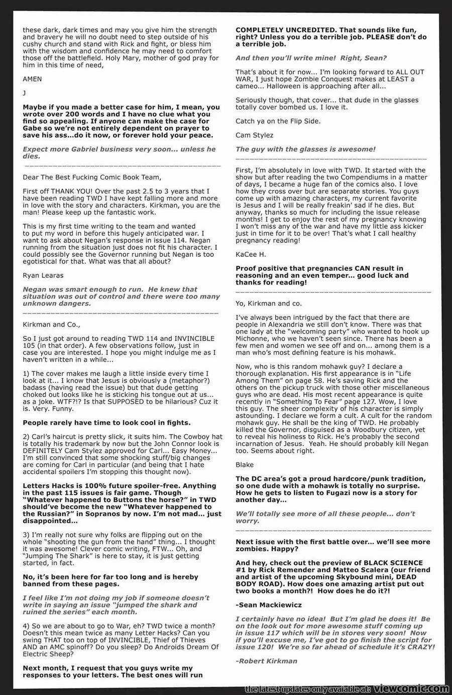 The Walking Dead - Chapter 116.5 - Trang 11