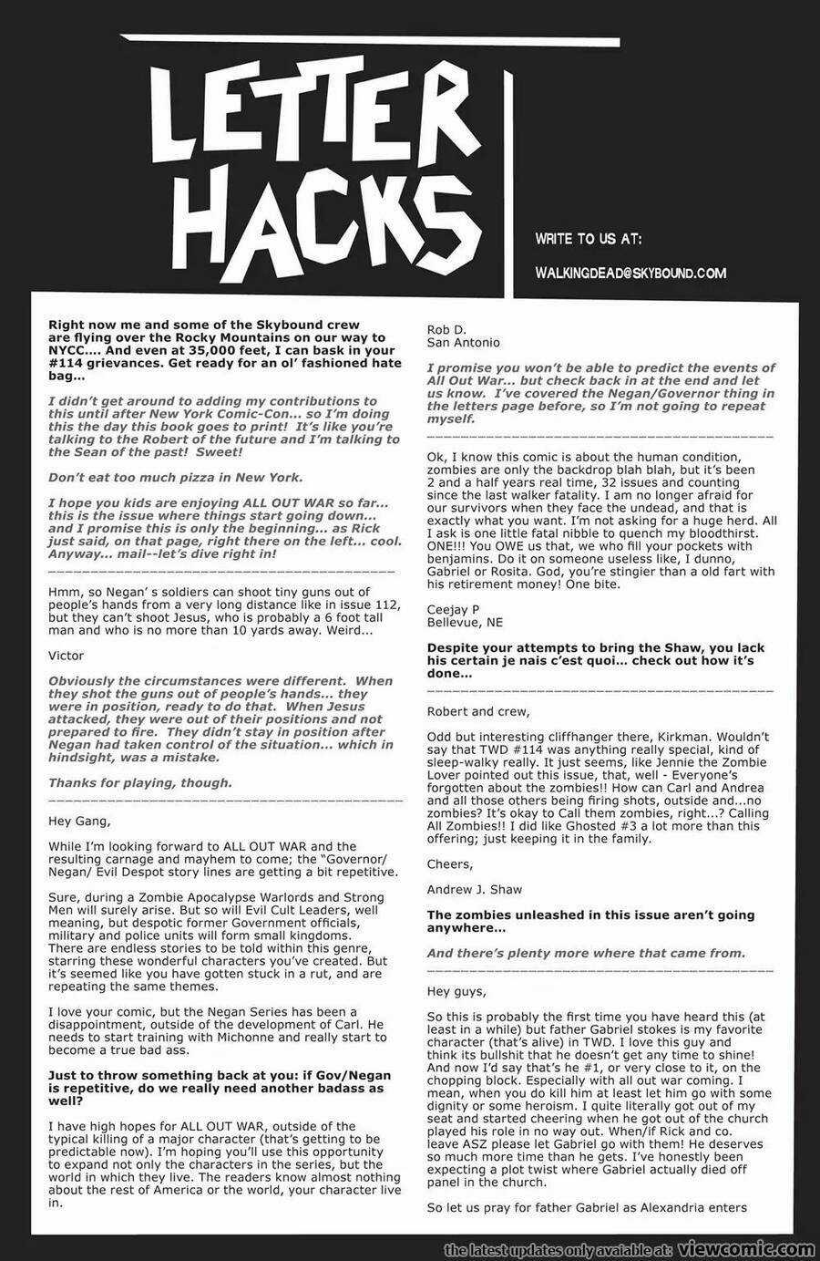 The Walking Dead - Chapter 116.5 - Trang 10