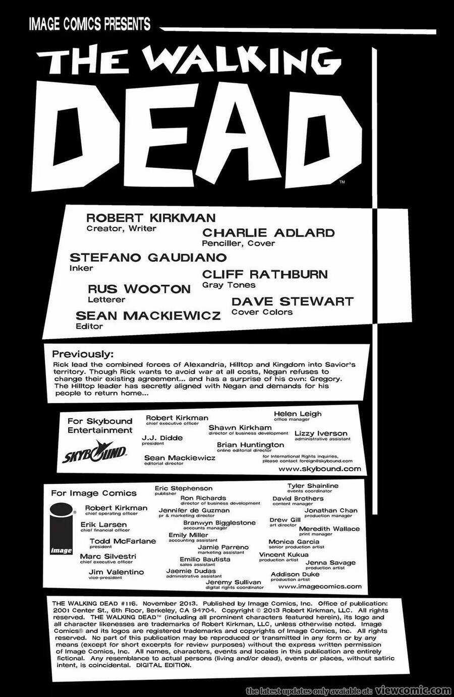 The Walking Dead - Chapter 116 - Trang 3