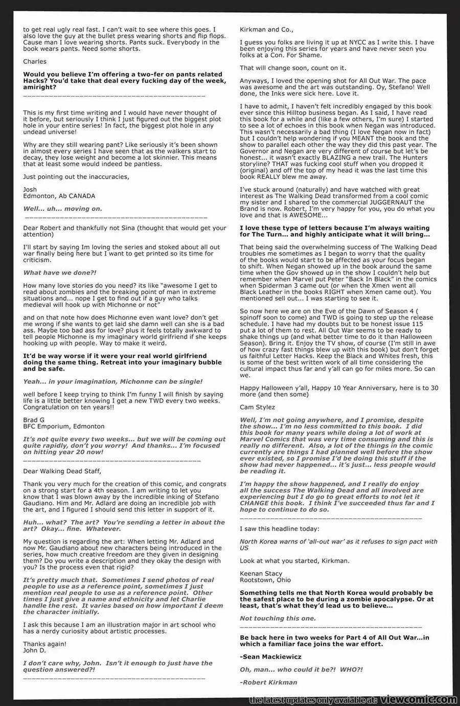 The Walking Dead - Chapter 117.5 - Trang 12