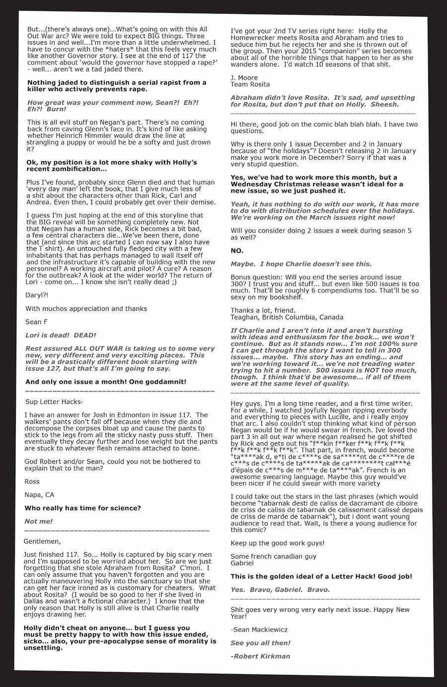 The Walking Dead - Chapter 119.5 - Trang 13