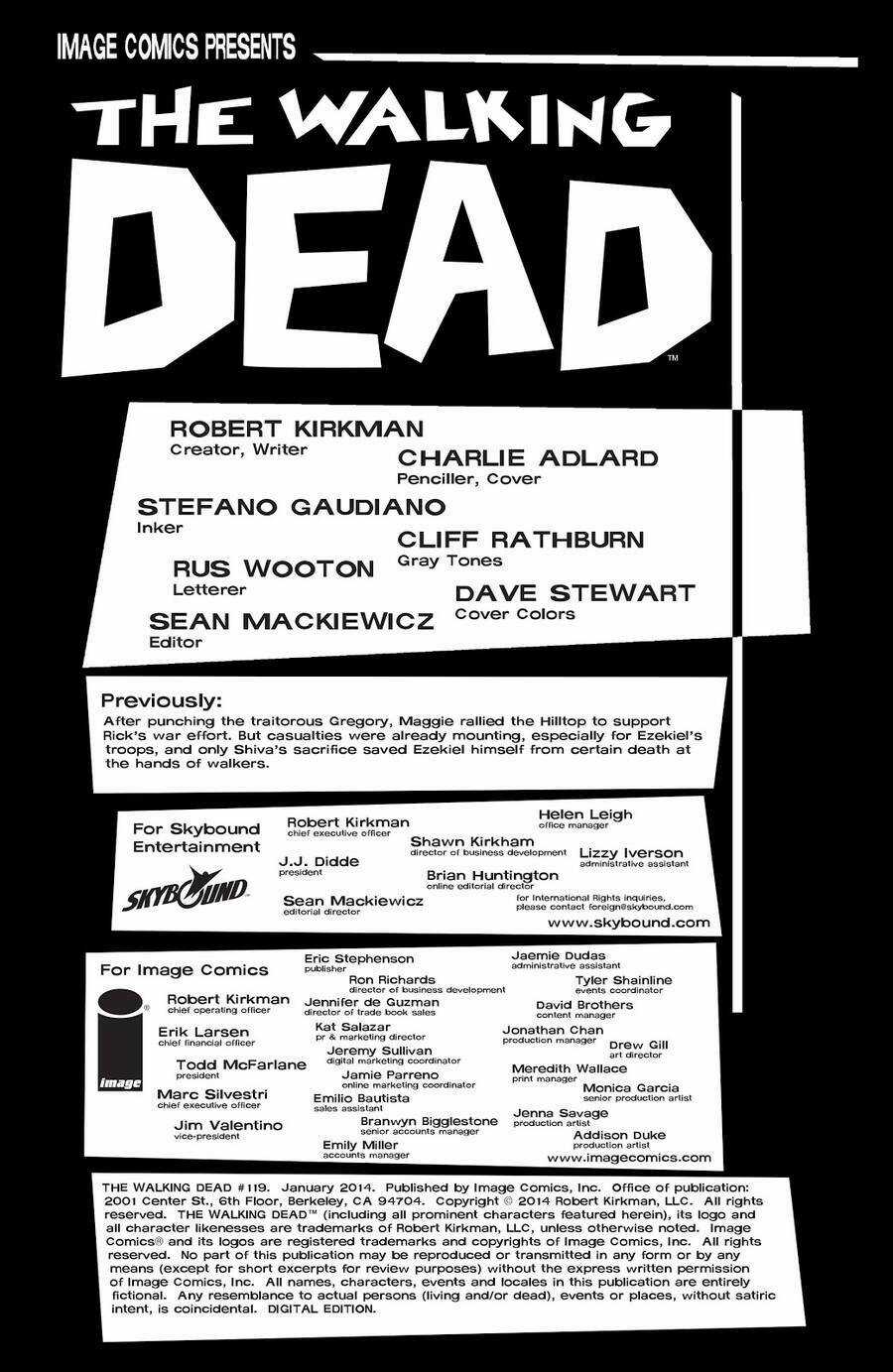 The Walking Dead - Chapter 119 - Trang 3