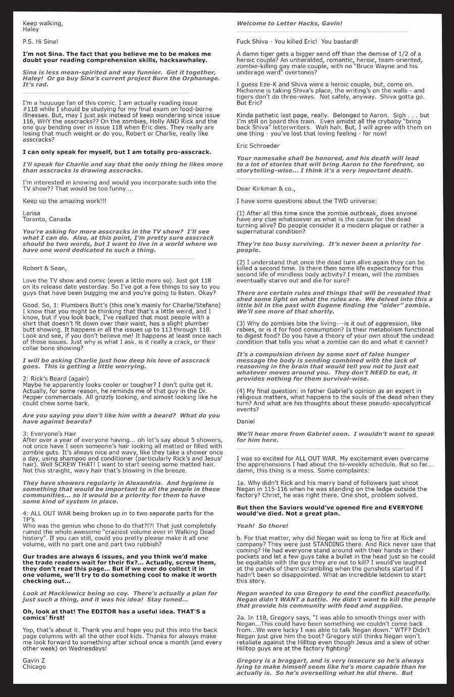 The Walking Dead - Chapter 120.5 - Trang 13