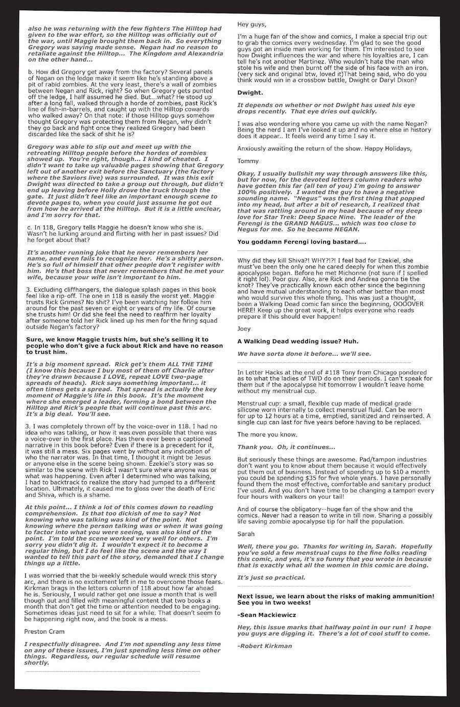 The Walking Dead - Chapter 120.5 - Trang 14