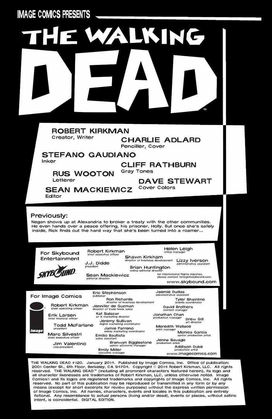 The Walking Dead - Chapter 120 - Trang 3