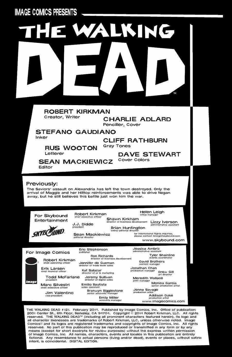 The Walking Dead - Chapter 121 - Trang 3