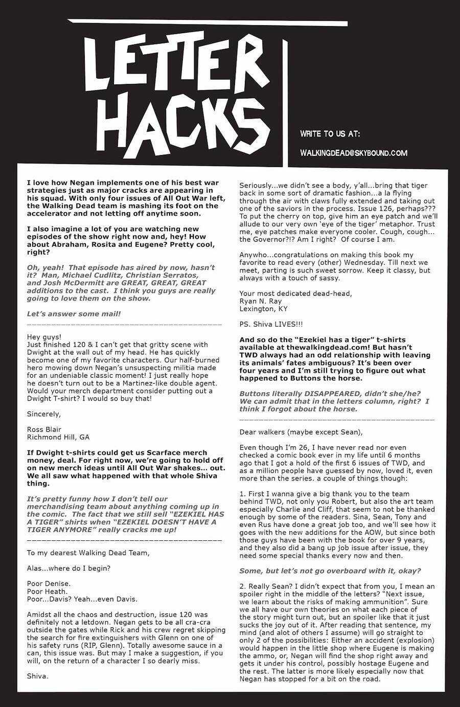 The Walking Dead - Chapter 122.5 - Trang 12