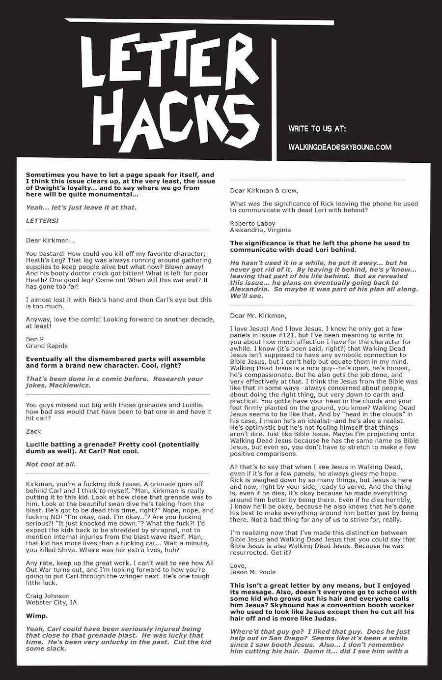 The Walking Dead - Chapter 124 - Trang 11